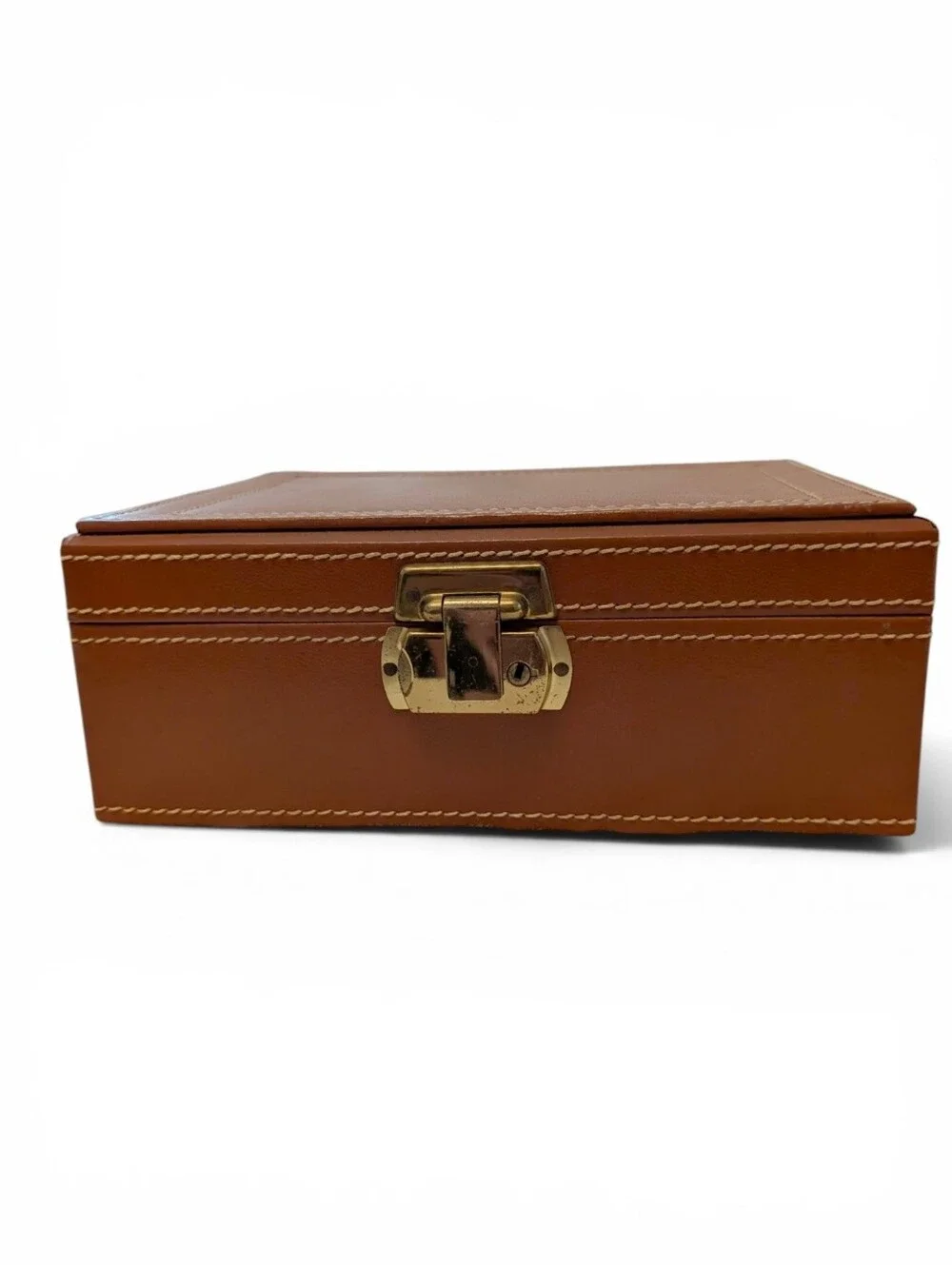 VINTAGE Mixology Locking Jewelry Box Secret Hidden Scotch Liquor Compartment